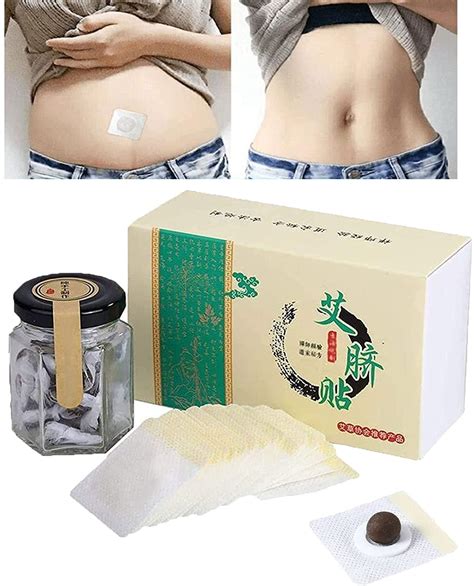 This item 60Pcs Moxibustion Belly Button Stickers, Natural Wormwood Essence Pills and Belly StickerWormwood Belly Button Stickers for Belly Button Care 9. . Slimming navel sticker